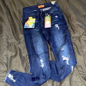 Wax Jean skinny jeans - dark wash (9)